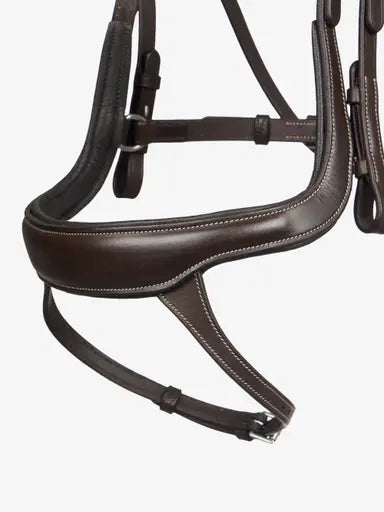 Lemieux Arika Split Noseband Bridle Brown-Bridles-Lemieux-Havana-Pony-Horsey Shopping