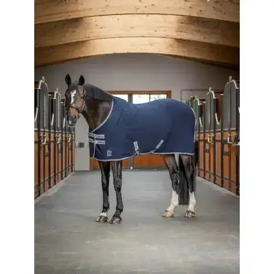 Lemieux Arika Stable Sheet Navy-Stable Rugs-Lemieux-5'6"-Navy-Horsey Shopping