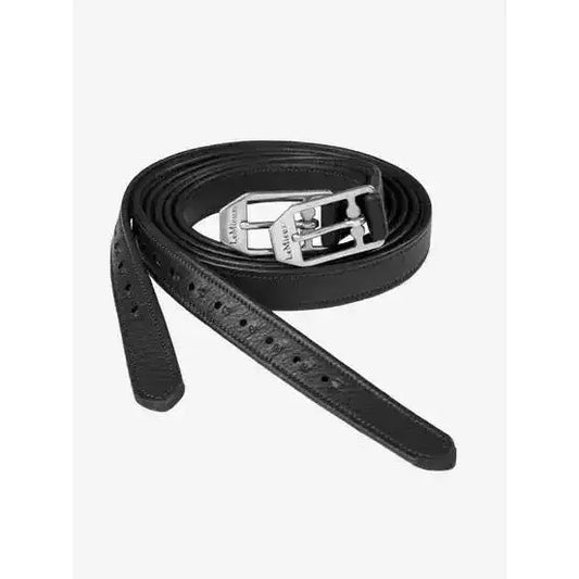 Lemieux Arika Stirrup Leather Black-Stirrup Leathers-Lemieux-130cm-Black-Horsey Shopping