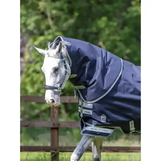 Lemieux Arika Storm-Tek Neck 200g-Turnout Rugs Neck Covers-Lemieux-Navy-Small-Horsey Shopping