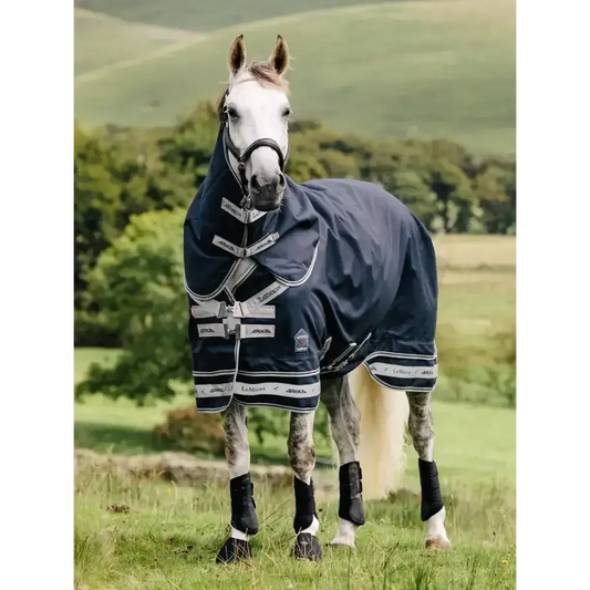 Lemieux Arika Storm-Tek Rug 50g Navy-Turnout Rugs-Lemieux-4'9-Horsey Shopping