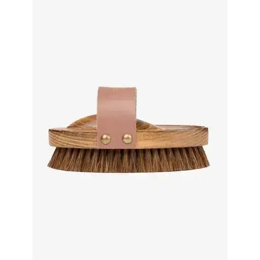 Lemieux Artisan Soft Speckled Brush Brown-Body Brushes-Lemieux-One Size-Brown-Horsey Shopping