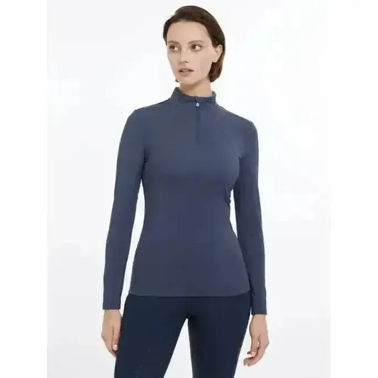 Lemieux Base Layer Dusk Blue-Base Layers-Lemieux-Dusk Blue-UK 4-Horsey Shopping