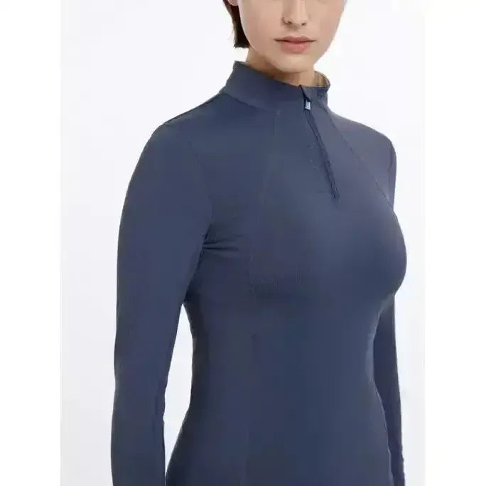 Lemieux Base Layer Dusk Blue-Base Layers-Lemieux-Dusk Blue-UK 4-Horsey Shopping