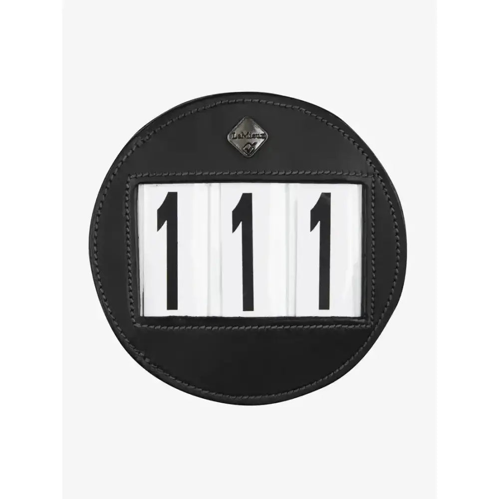 Lemieux Bridle Number Holder Black-Number Holders-Lemieux-Black-Horsey Shopping