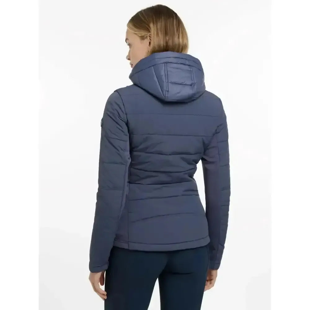 Lemieux Brioney Hybrid Jacket Dusk Blue-Outdoor Coats & Jackets-Lemieux-Dusk Blue-UK 6-Horsey Shopping