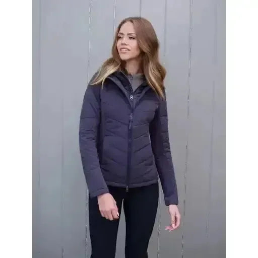 Lemieux Brioney Hybrid Jacket Dusk Blue-Outdoor Coats & Jackets-Lemieux-Dusk Blue-UK 6-Horsey Shopping