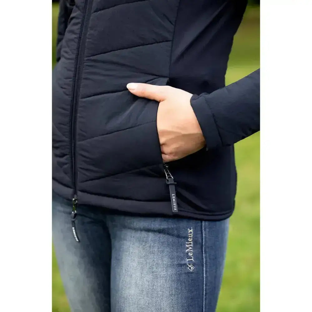 Lemieux Brioney Hybrid Jacket Navy-Coats & Jackets-Lemieux-10-Horsey Shopping