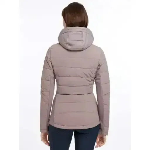 Lemieux Brioney Hybrid Jacket Pecan-Outdoor Coats & Jackets-Lemieux-Pecan-UK 6-Horsey Shopping