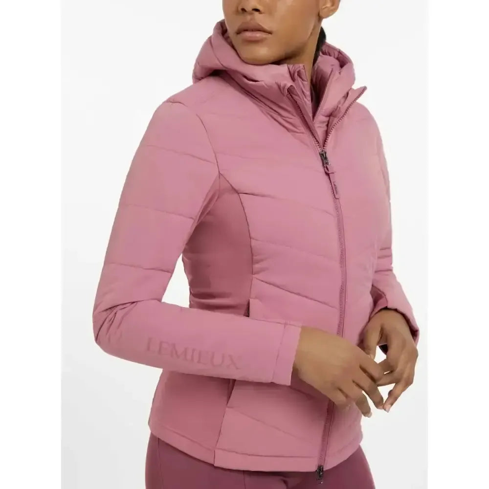 Lemieux Brioney Hybrid Jacket Peony-Outdoor Coats & Jackets-Lemieux-Peony-UK 6-Horsey Shopping