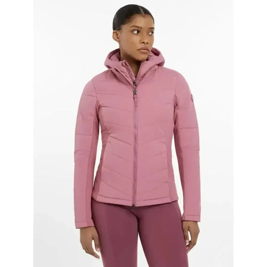 Lemieux Brioney Hybrid Jacket Peony-Outdoor Coats & Jackets-Lemieux-Peony-UK 6-Horsey Shopping