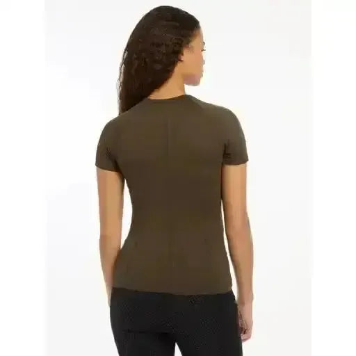 Lemieux Britney Seamless Short Sleeve Top Alpine-Tops-Lemieux-Alpine-UK 6-Horsey Shopping