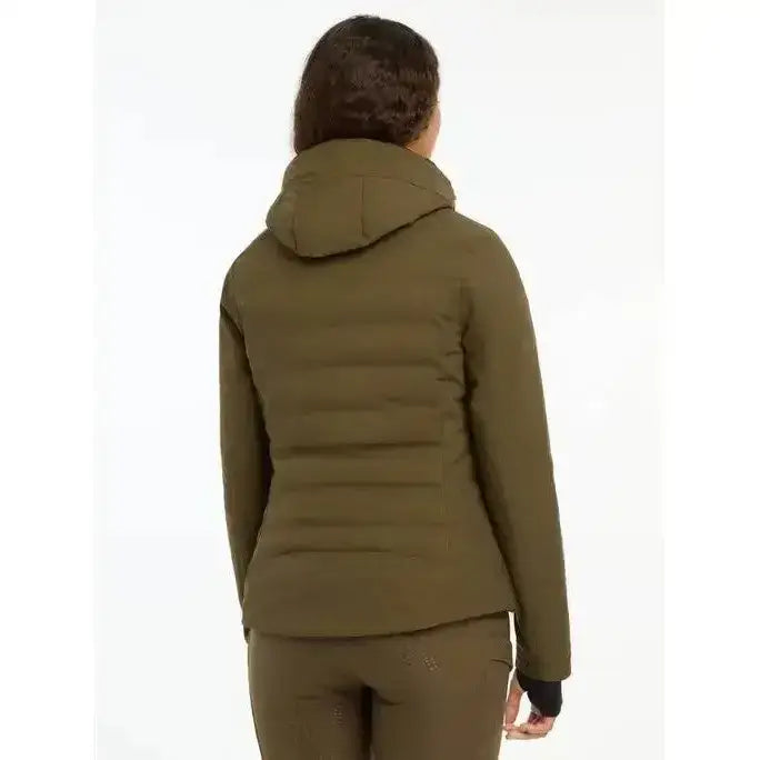 Lemieux Brooke Hybrid Waterproof Jacket Alpine-Outdoor Coats & Jackets-Lemieux-UK 6-Alpine-Horsey Shopping