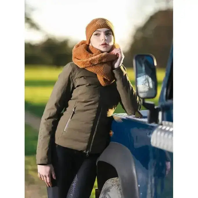 Lemieux Brooke Hybrid Waterproof Jacket Alpine-Outdoor Coats & Jackets-Lemieux-UK 6-Alpine-Horsey Shopping
