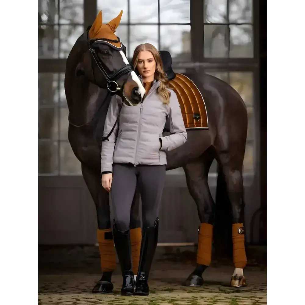 Lemieux Brooke Waterproof Hybrid Jacket Ash-Outdoor Coats & Jackets-Lemieux-UK 6-Ash-Horsey Shopping