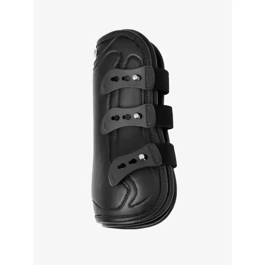 Lemieux Capella 3 Strap Tendon Boots Black-Tendon Boots-Lemieux-Black-Medium-Horsey Shopping