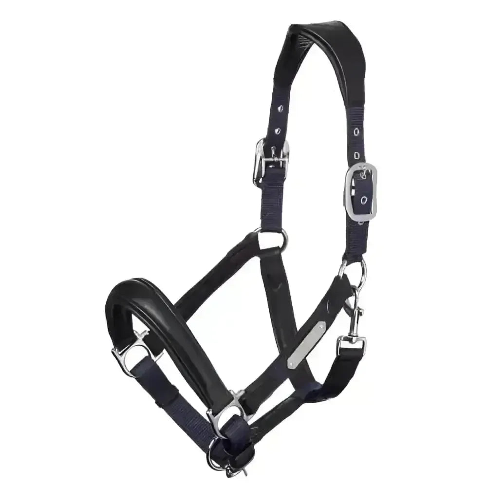 Lemieux Capella Headcollar Navy-Headcollars-Lemieux-Navy-Pony-Horsey Shopping