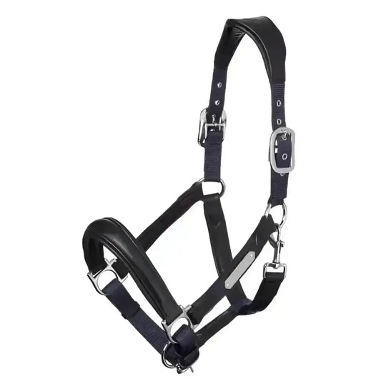 Lemieux Capella Headcollar Navy-Headcollars-Lemieux-Navy-Pony-Horsey Shopping