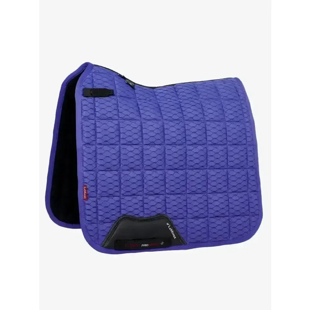 Lemieux Carbon Mesh Dressage Square Bluebell-Dressage Saddle Pads-Lemieux-Bluebell-Large-Horsey Shopping