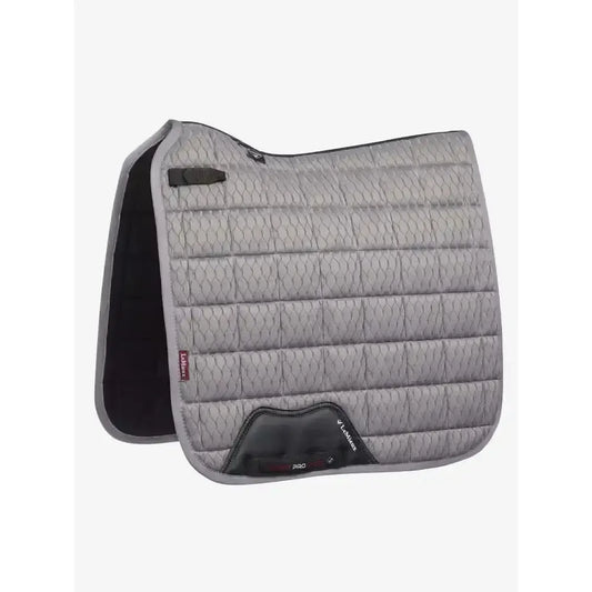 Lemieux Carbon Mesh Dressage Square Grey-Dressage Saddle Pads-Lemieux-Grey-Large-Horsey Shopping
