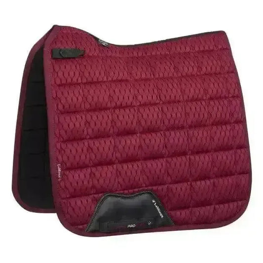 Lemieux Carbon Mesh Dressage Square Mulberry-Dressage Saddle Pads-Lemieux-Mulberry-Large-Horsey Shopping