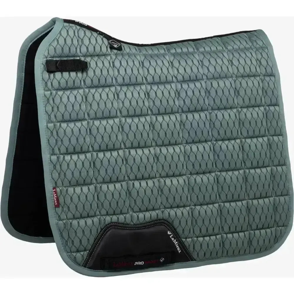 Lemieux Carbon Mesh Dressage Square Sage-Dressage Saddle Pads-Lemieux-Sage-Large-Horsey Shopping