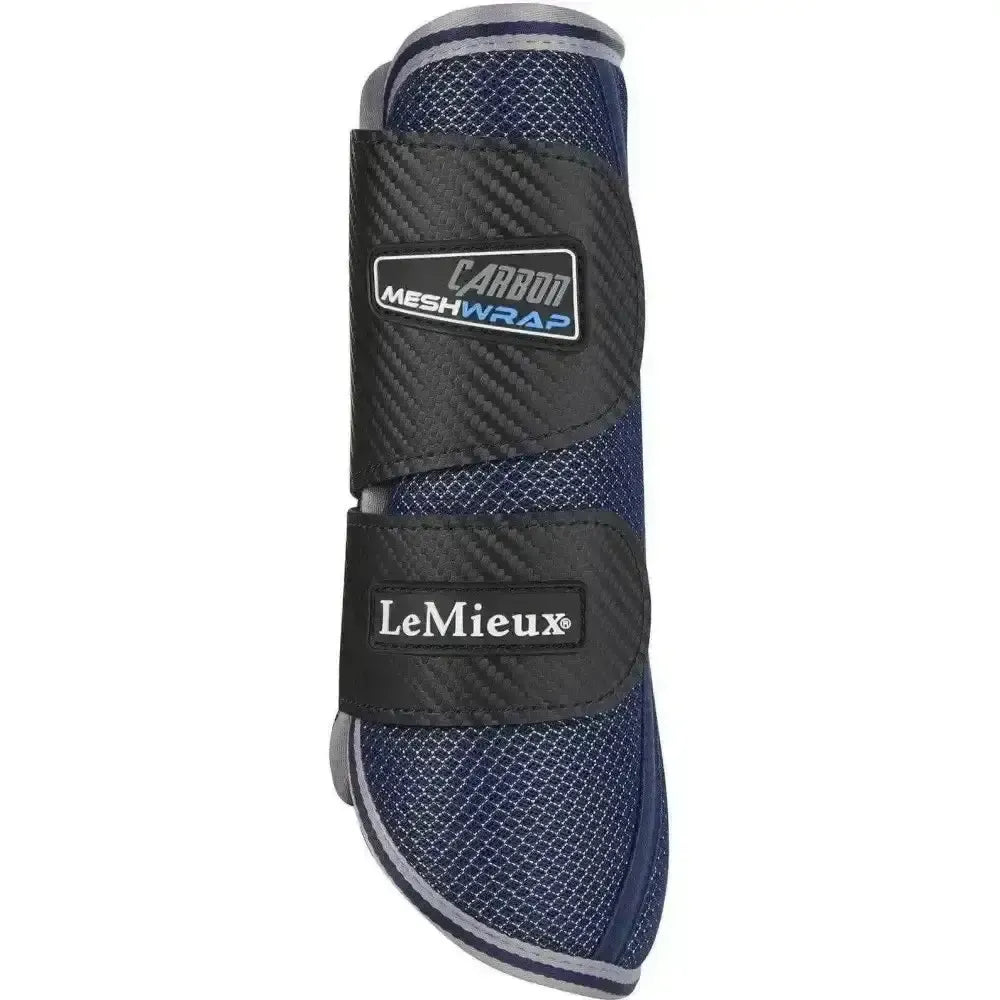 Lemieux Carbon Mesh Wrap Boots Navy-Brushing Boots-Lemieux-X Large-Horsey Shopping