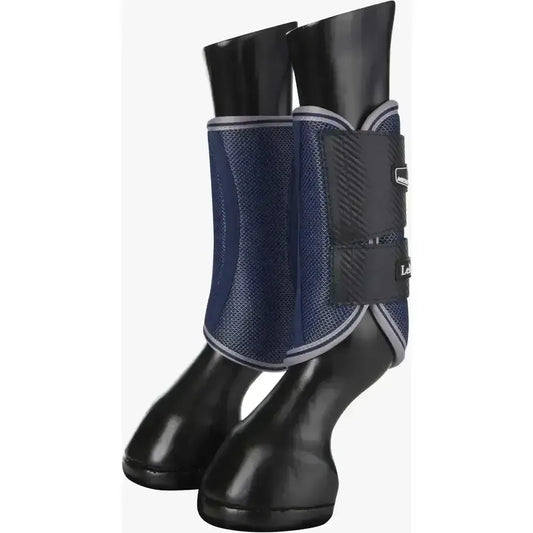 Lemieux Carbon Mesh Wrap Boots Navy-Brushing Boots-Lemieux-X Large-Horsey Shopping