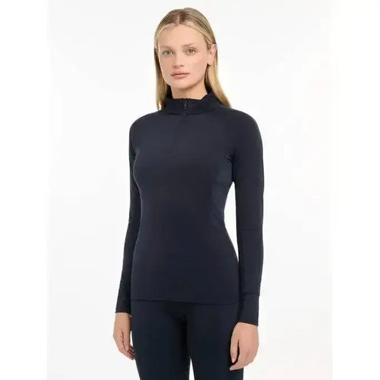 Lemieux Carmine Base Layer Navy-Base Layers-Lemieux-UK 6-Navy-Horsey Shopping