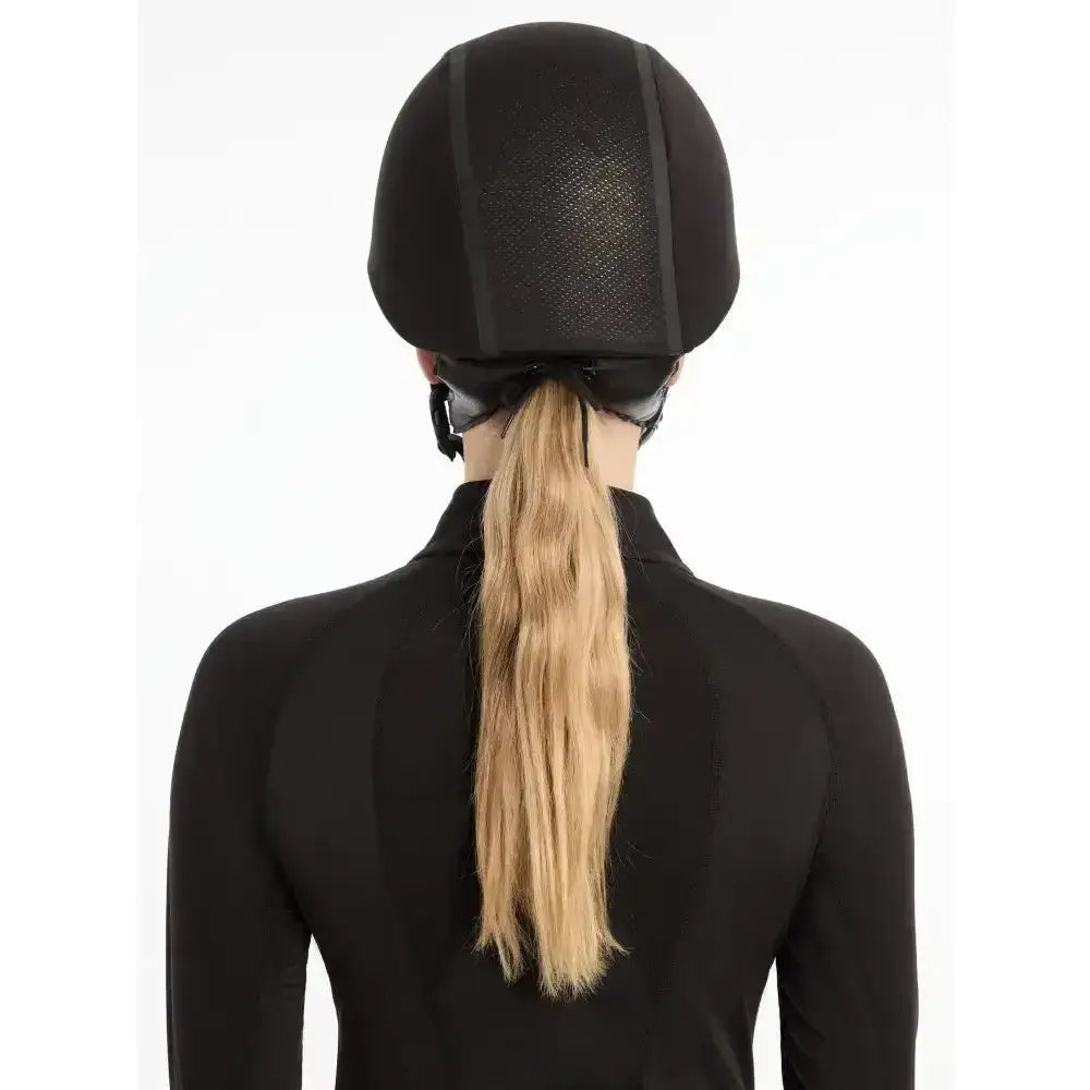 Lemieux Carmine Hat Silk Black-Hat Silks-Lemieux-Black-Horsey Shopping