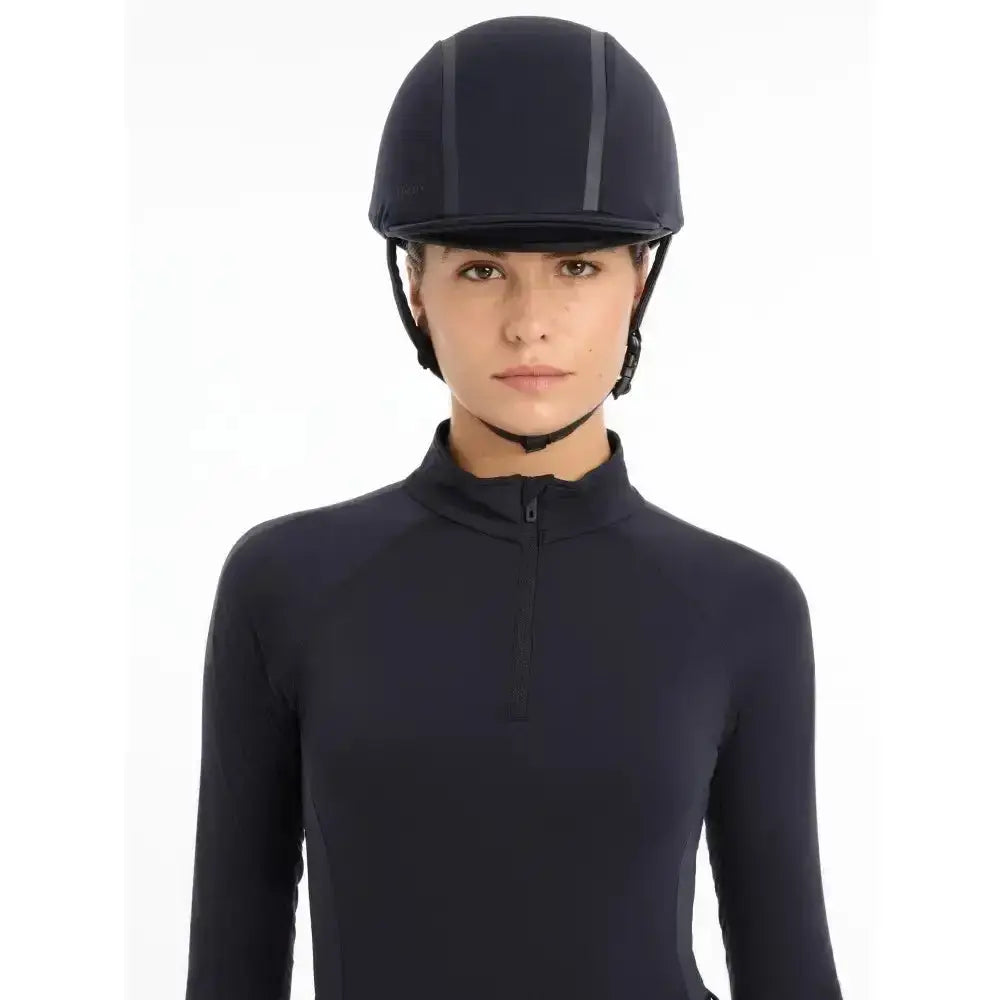 Lemieux Carmine Hat Silk Navy-Hat Silks-Lemieux-Navy-Horsey Shopping
