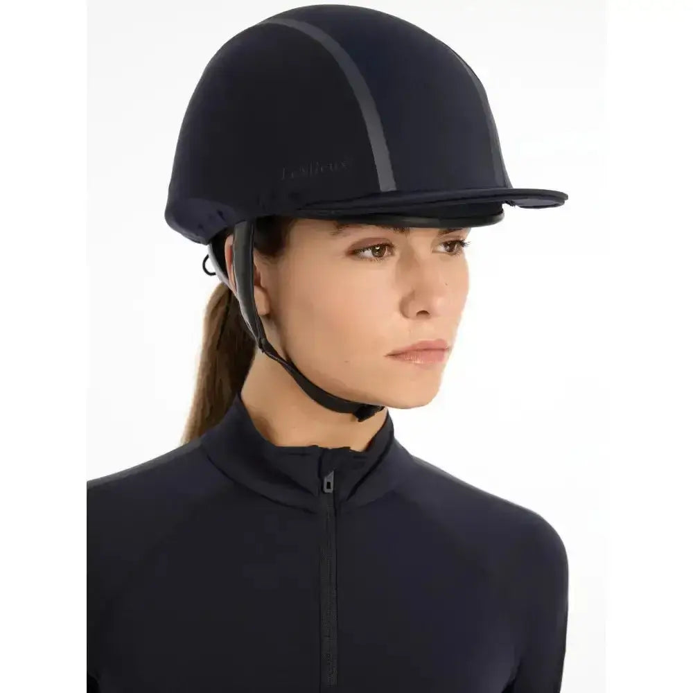 Lemieux Carmine Hat Silk Navy-Hat Silks-Lemieux-Navy-Horsey Shopping