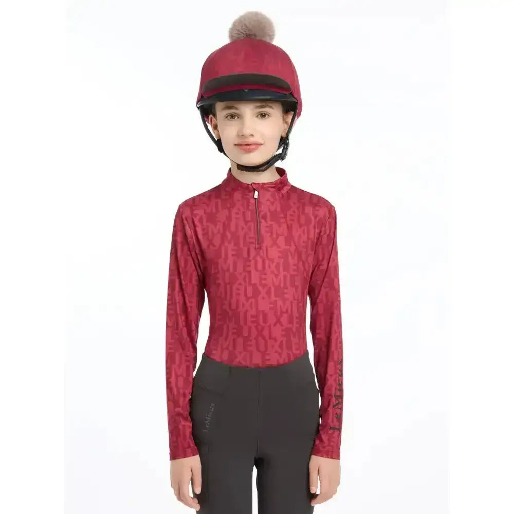Lemieux Casey Hat Silk Ember-Hat Silks-Lemieux-Ember-Horsey Shopping