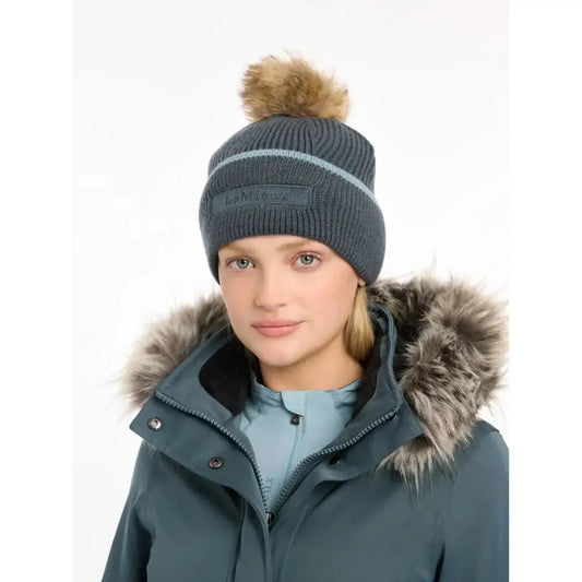 Lemieux Clara Cable Beanie Petrol-Headwear-Lemieux-One Size-Petrol-Horsey Shopping