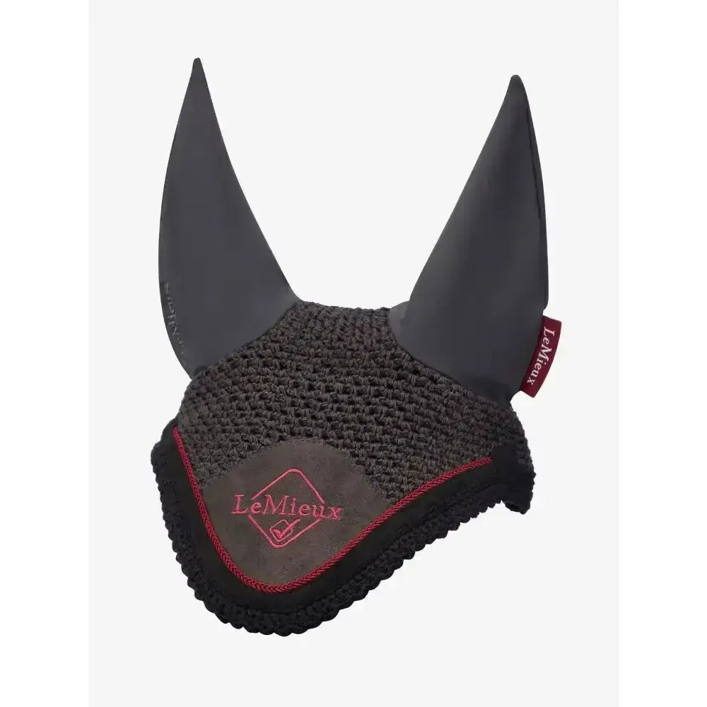 Lemieux Classic Fly Hood Cinder-Horse Ear Bonnets-Lemieux-Small-Cinder-Horsey Shopping