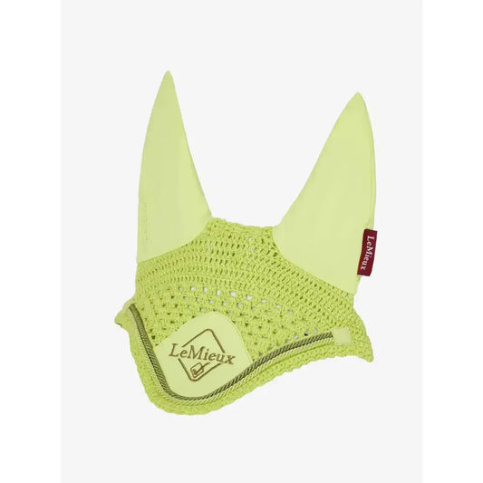 Lemieux Classic Fly Hood Kiwi-Horse Ear Bonnets-Lemieux-Medium-Horsey Shopping