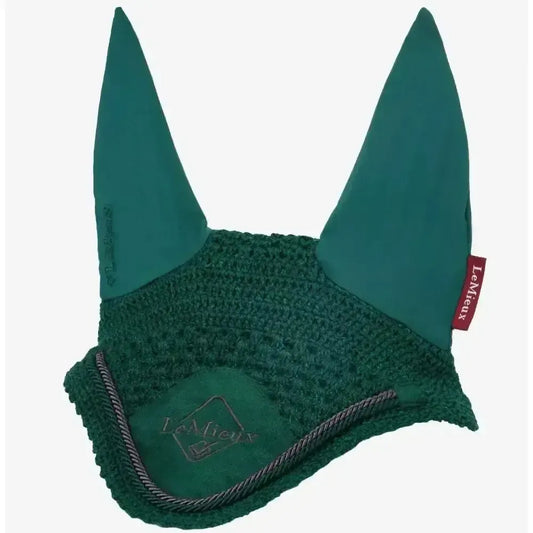 Lemieux Classic Fly Hood Spruce-Horse Ear Bonnets-Lemieux-Spruce-X Large-Horsey Shopping
