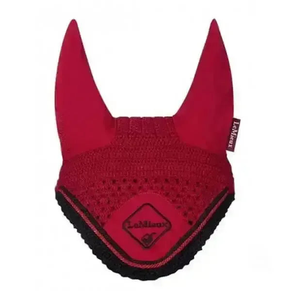 Lemieux Classic Fly Hoods Chilli-Horse Ear Bonnets-Lemieux-X Large-Horsey Shopping