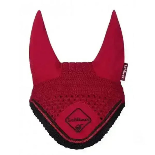 Lemieux Classic Fly Hoods Chilli-Horse Ear Bonnets-Lemieux-X Large-Horsey Shopping