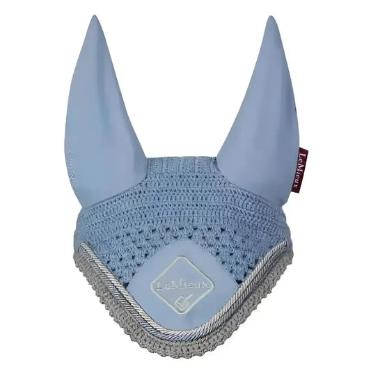 Lemieux Classic Fly Hoods Ice Blue-Horse Ear Bonnets-Lemieux-Medium-Horsey Shopping