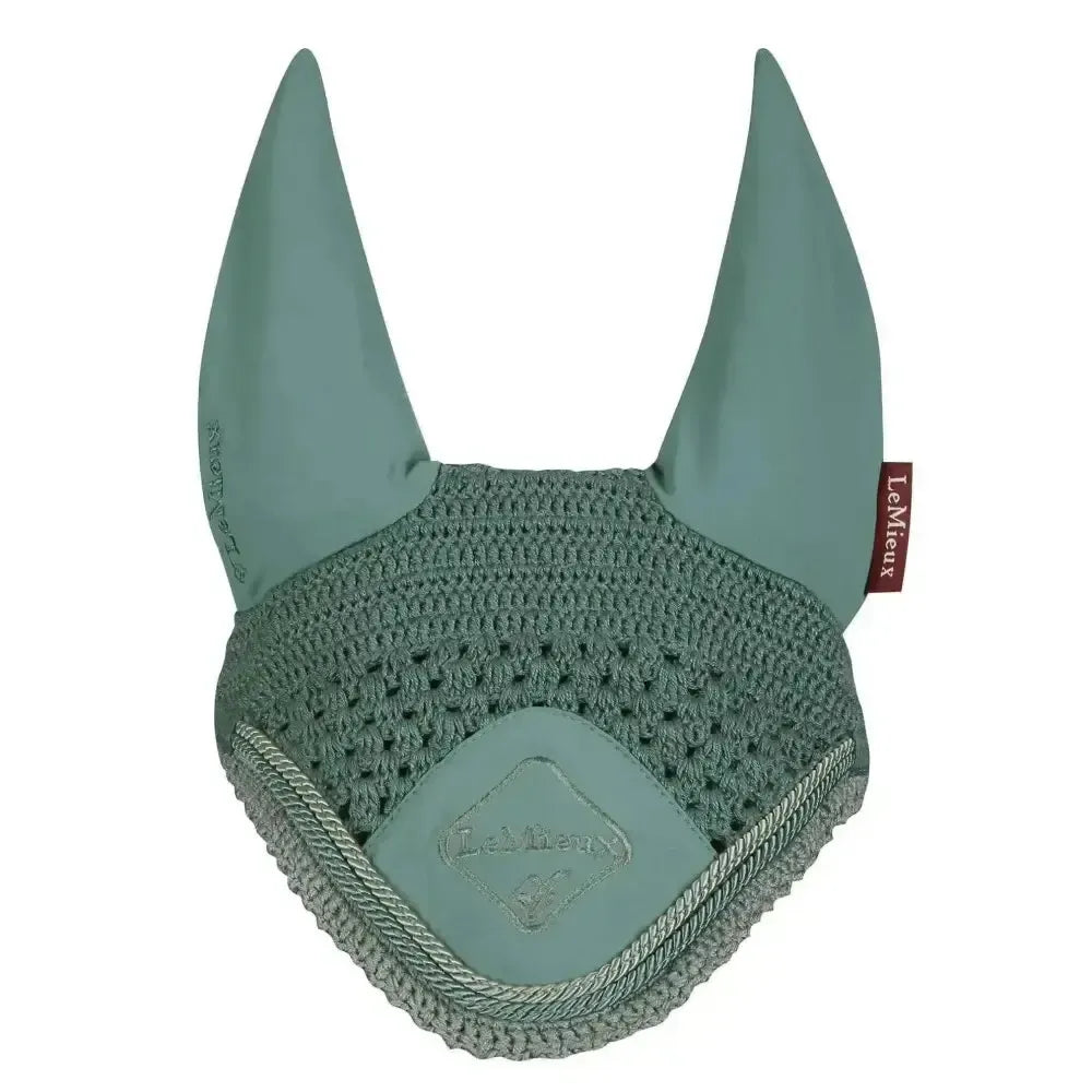 Lemieux Classic Fly Hoods Sage-Horse Ear Bonnets-Lemieux-Medium-Horsey Shopping
