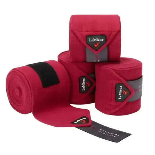 Lemieux Classic Polo Bandages Chilli-Leg Bandages-Lemieux-Chilli-Full-Horsey Shopping