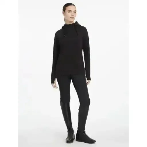 Lemieux Classique Hoodie Black-Hoodies-Lemieux-Black-UK 6-Horsey Shopping