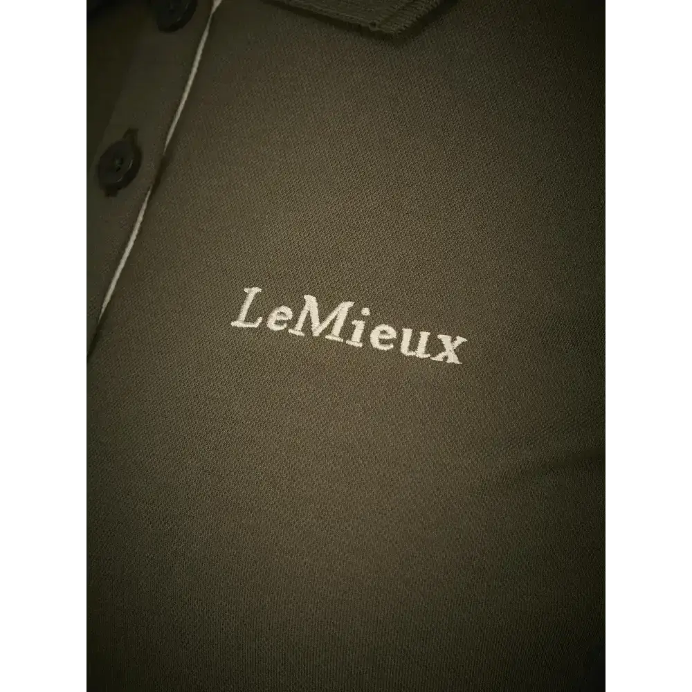 Lemieux Classique Polo Shirt Alpine-Polo Shirts-Lemieux-UK 6-Alpine-Horsey Shopping