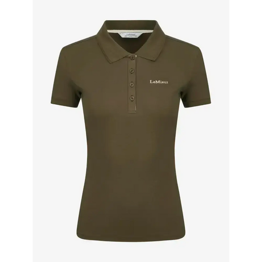 Lemieux Classique Polo Shirt Alpine-Polo Shirts-Lemieux-UK 6-Alpine-Horsey Shopping