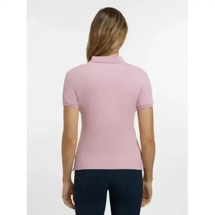 Lemieux Classique Polo Shirt Blossom-Polo Shirts-Lemieux-Blossom-UK 6-Horsey Shopping