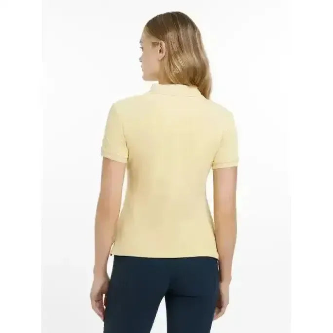 Lemieux Classique Polo Shirt Mimosa-Polo Shirts-Lemieux-Mimosa-UK 6-Horsey Shopping