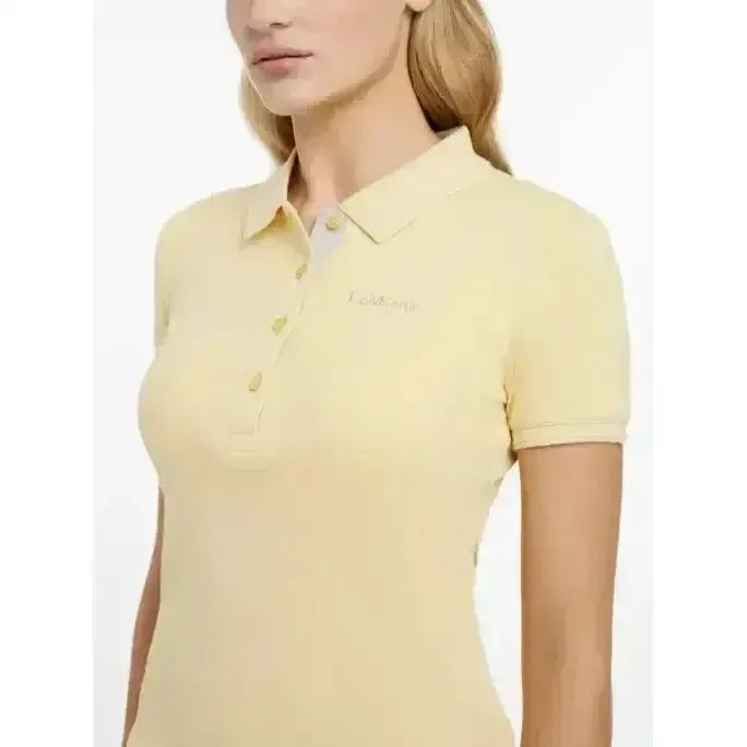 Lemieux Classique Polo Shirt Mimosa-Polo Shirts-Lemieux-Mimosa-UK 6-Horsey Shopping