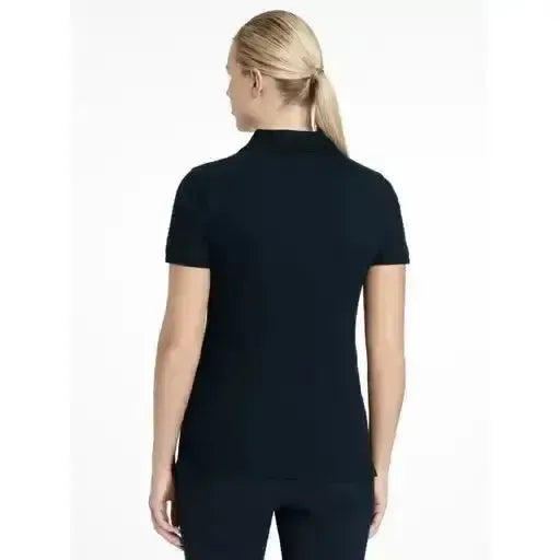 Lemieux Classique Polo Shirt Navy-Polo Shirts-Lemieux-Navy-UK 6-Horsey Shopping
