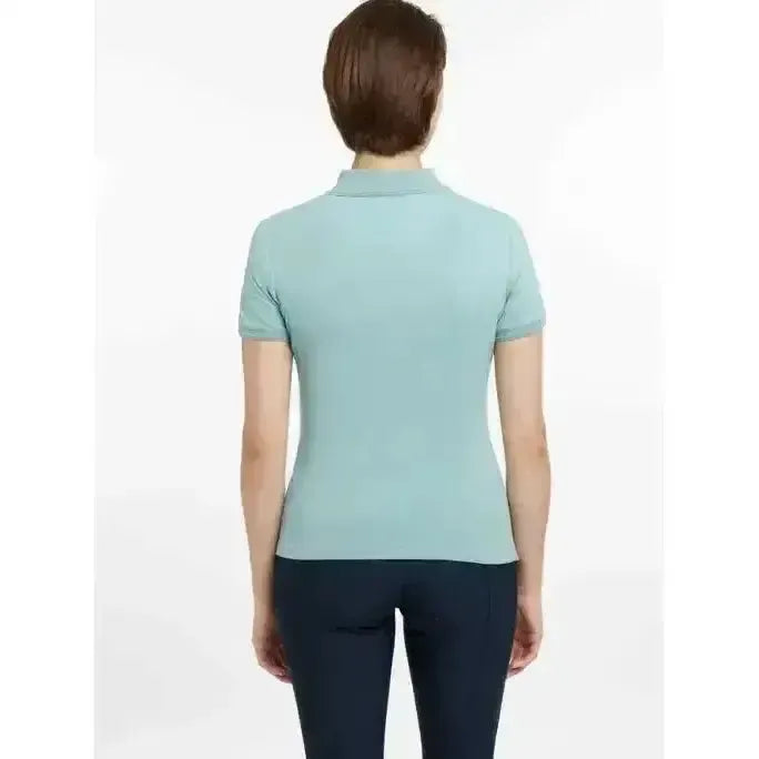 Lemieux Classique T-Shirt Aqua-T Shirts-Lemieux-Aqua-UK 6-Horsey Shopping